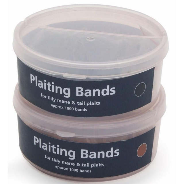 Shires Ezi-Groom Plaiting Bands Tub