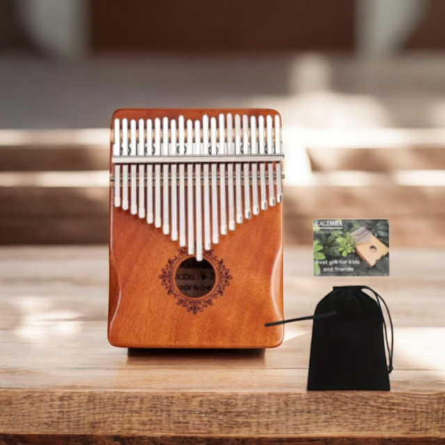 Kalimba 21-Tasten Mahagoni 