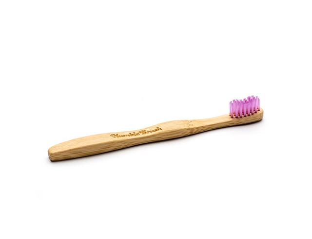 [The Humble Co.] Tandenborstel Bamboe - Kind - Ultra Soft - Paars