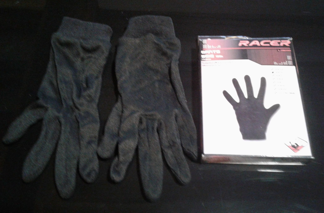 sous gants en soie RACER taille XS