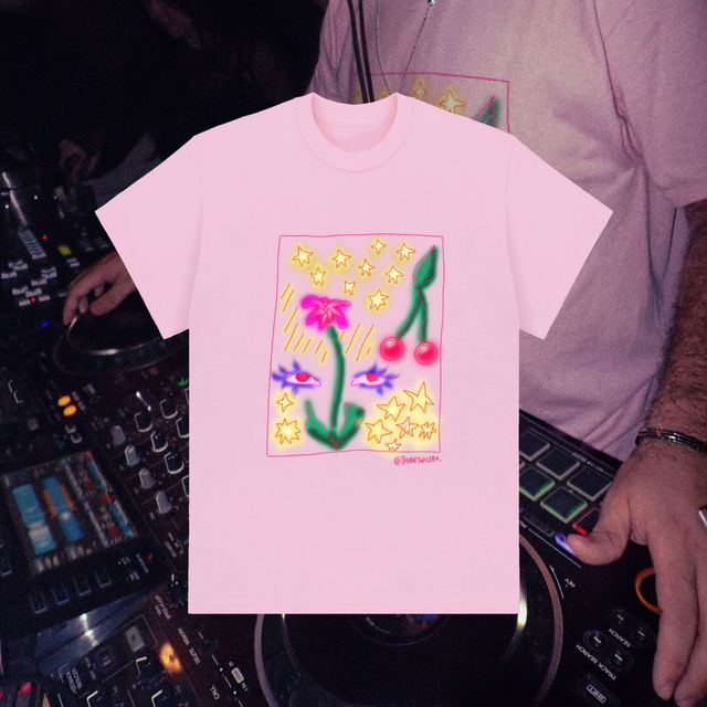 t-shirt EYES (rose)