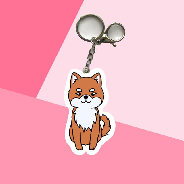 DOG keychain - Shiba Inu