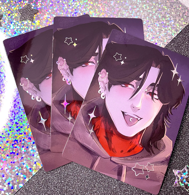 Moon - Original Character Photocard