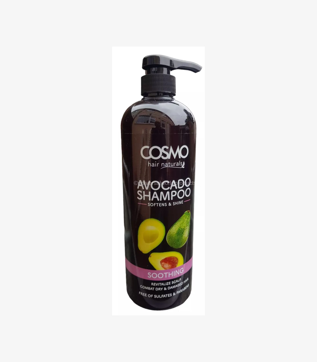 Cosmo Avocado Shampoo - Soothing 1000ml