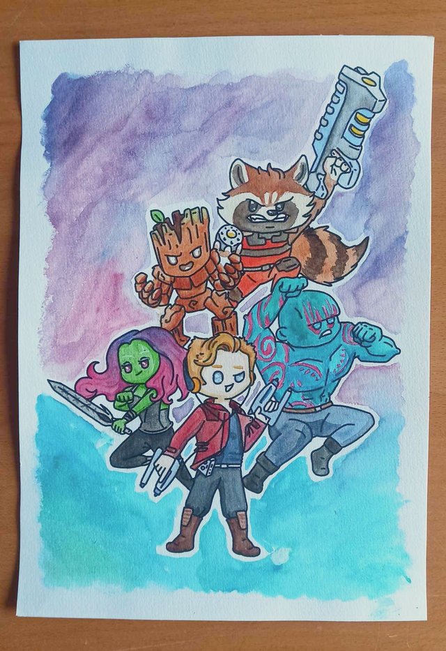 Les gardiens de la Galaxie