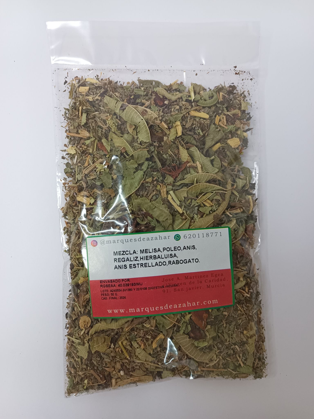 Mezcla digestiva