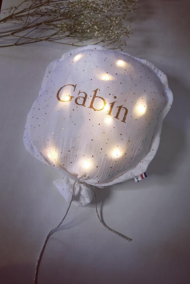 Ballon veilleuse blanc