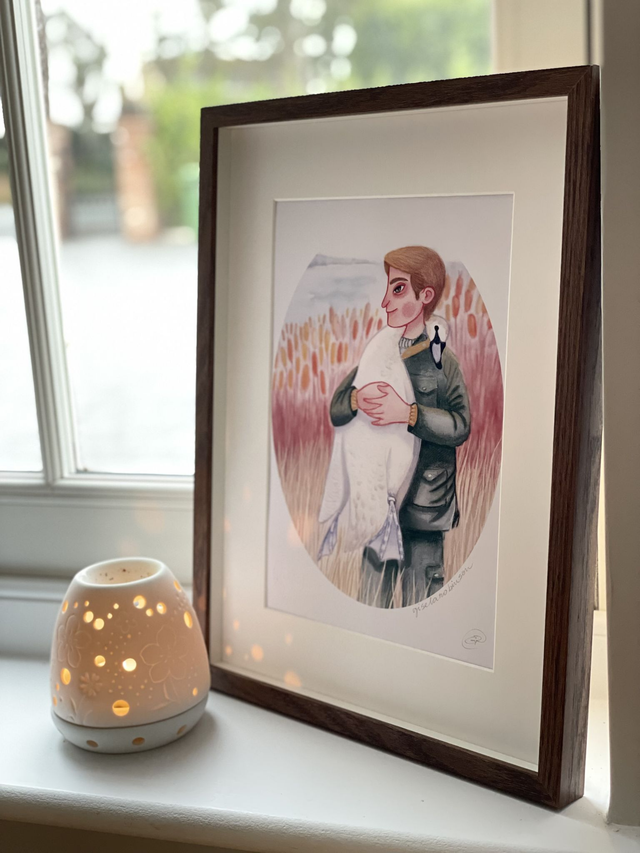 Swan Embrace - Vignette