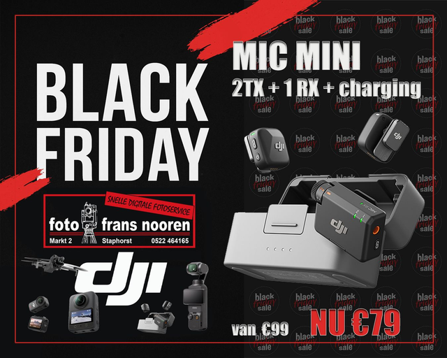 DJI Mic Mini (2 Transmitter + 1 Receiver + Charging Case)