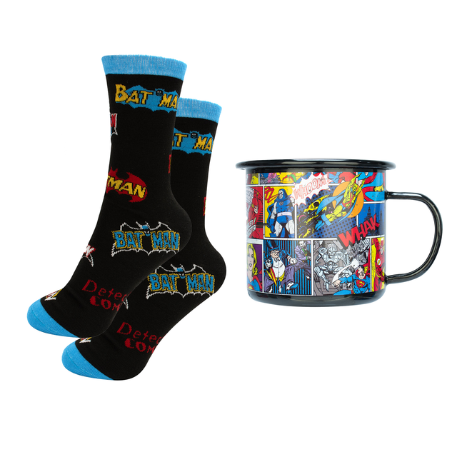 DC Comics: Batman Mug &amp; Sock Set