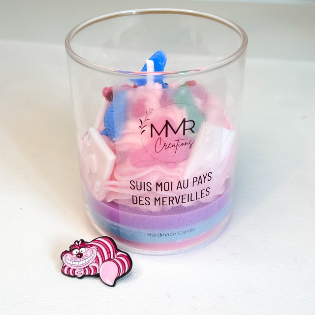 « Suis-moi au pays des merveilles » - Bougie artisanale parfumée