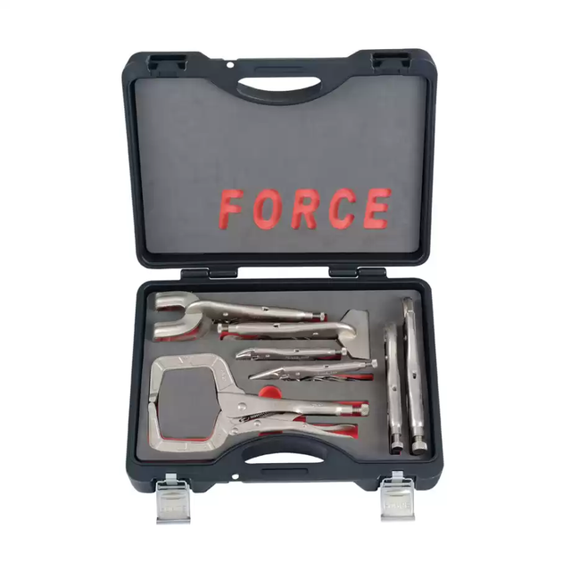 7-teiliges Verriegelungs-Plissen- und Klemmen-Set