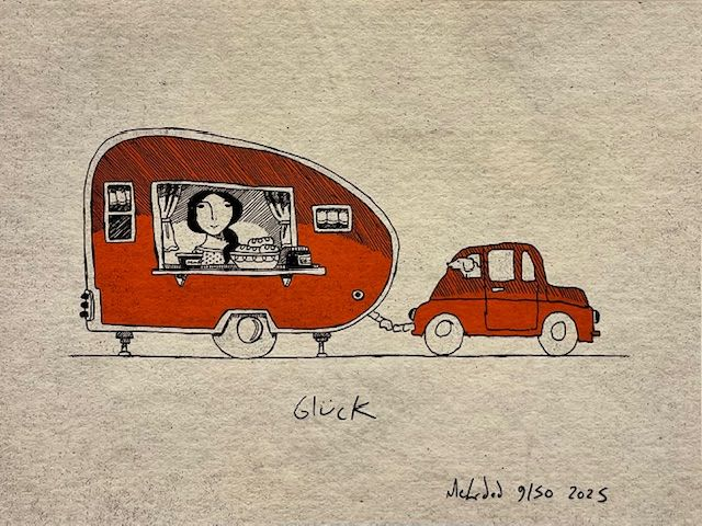 "GLÜCK"- Mehrdad Zaeri - Print A3