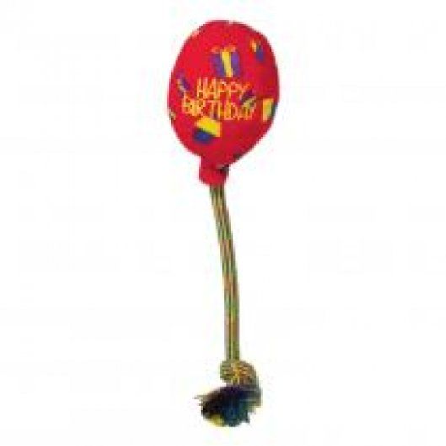 KONG Occasions Birthday Balloon Red Medium
