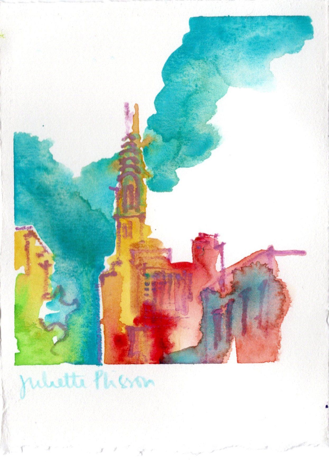 Aquarelle New York