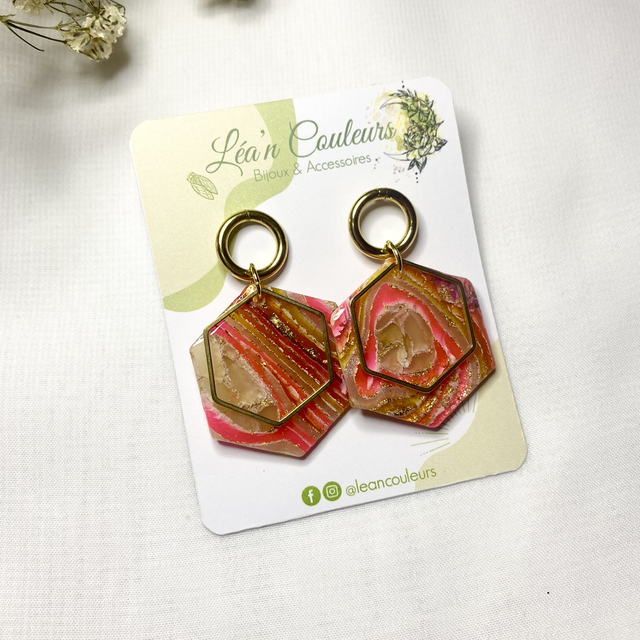 Coloris tulipes - Boucles Maya