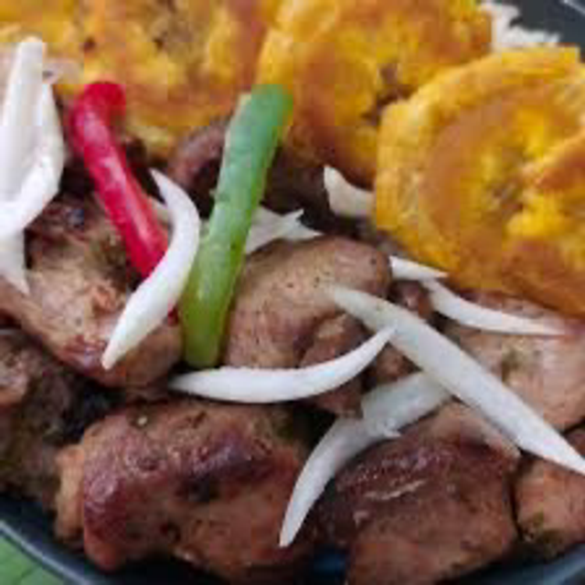 Banane pesée cochon frit 