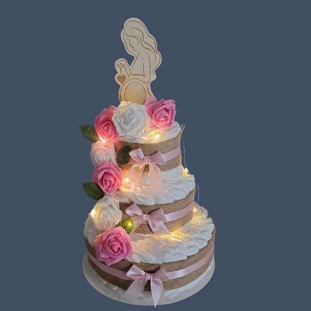 Gâteau de Couches "Lumière Douce"