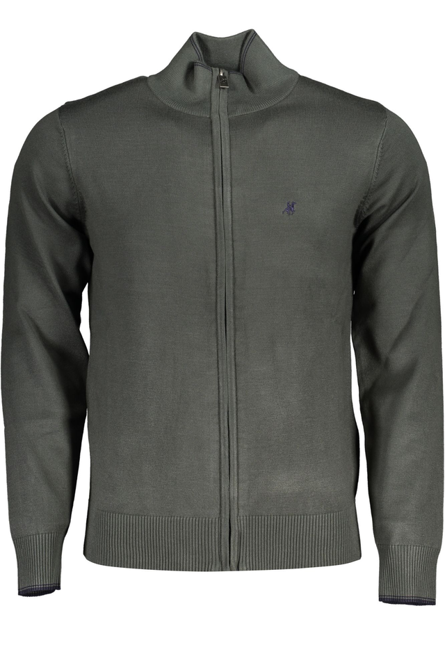 U.S. GRAND POLO CARDIGAN UOMO VERDE