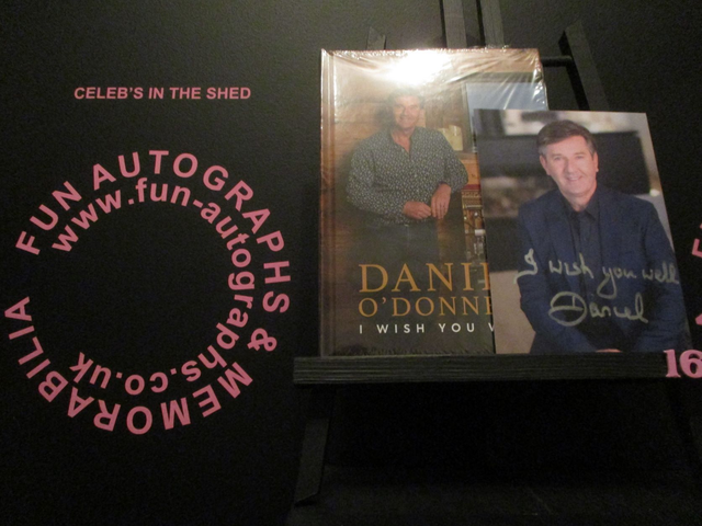 Daniel O'Donnell - 'I Wish You Well' Album &amp; Dvd + Authentic Autographed Photograph (16)