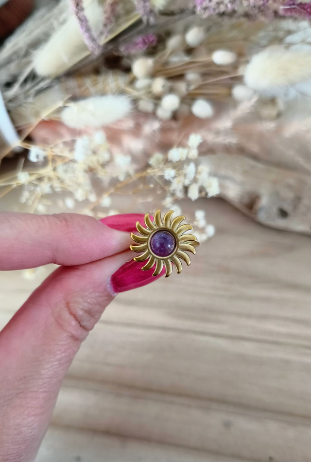 Bague Soleil Améthyste