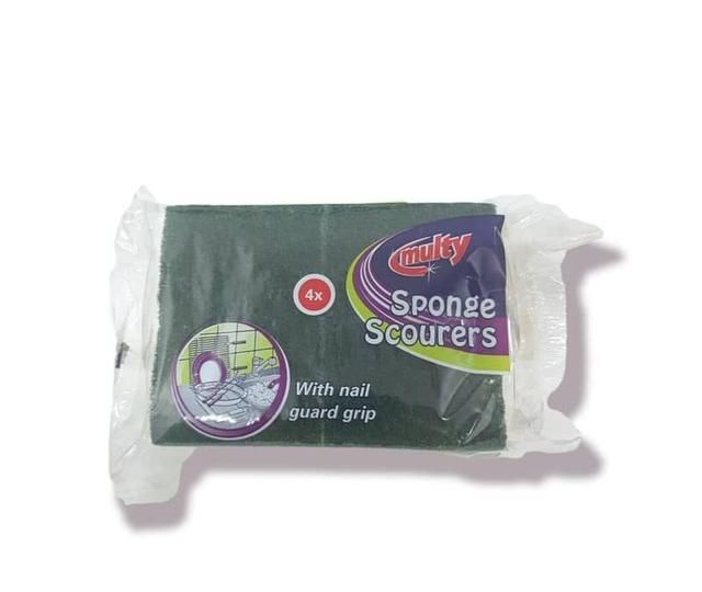 Multy Sponge Scourers By4