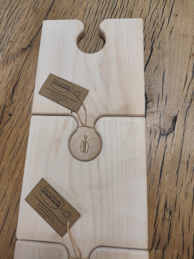 Dessous de plat puzzle érable sycomore