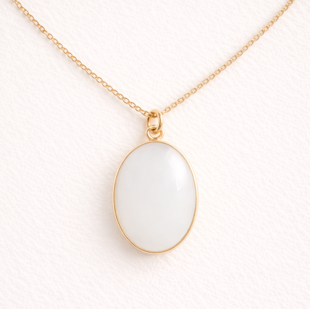 Medaljong Delicate · 18 x 13 mm