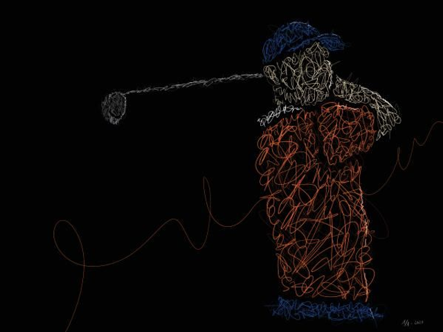 Golf : Au loin (limité à 30 exemplaires)