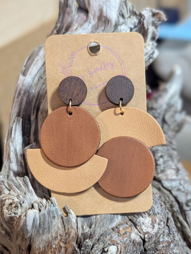 Boucles d'oreilles Collection Asymétrique as011