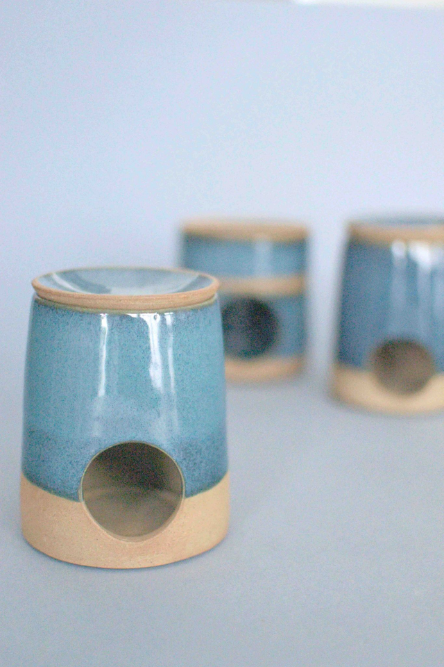 Oil/wax burner - Deep Blue 