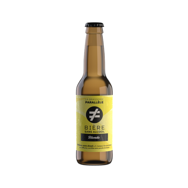 Bière Sans Alcool PARALLÈLE Blonde Bio - 33cl