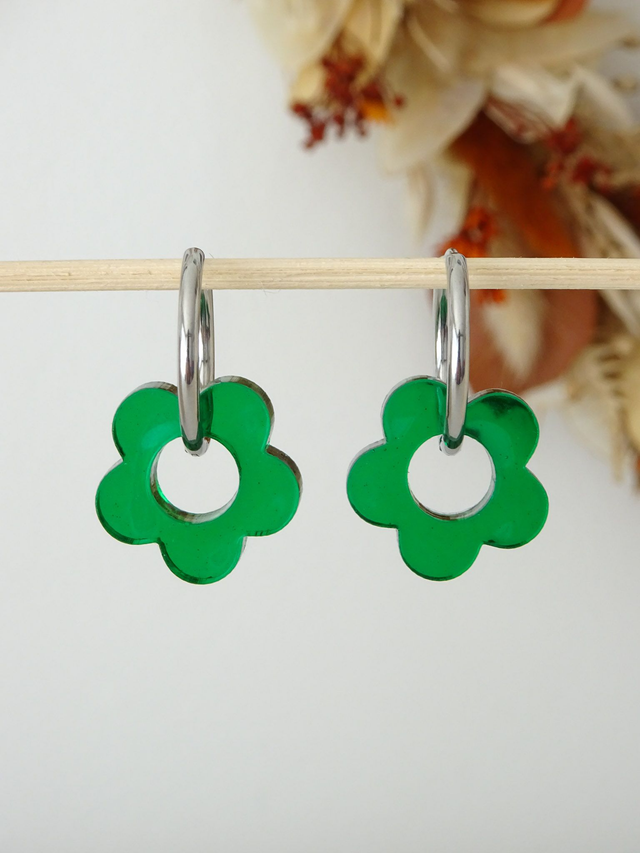 Petite fleur : Vert