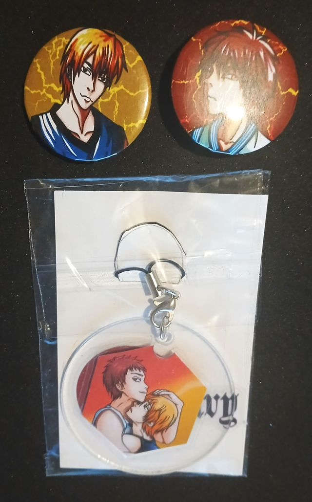 Akashi et Kise Lots 1 porte clé avec de 2 Bages