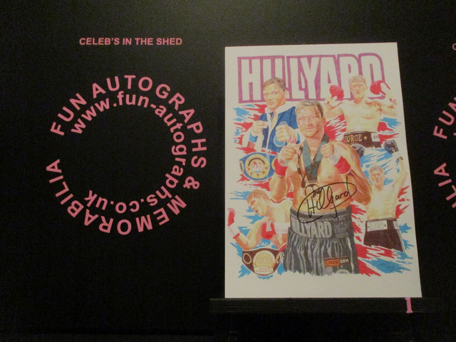 George Hillyard Limited Edition Signed A4 Portrait Drawing Print (1)