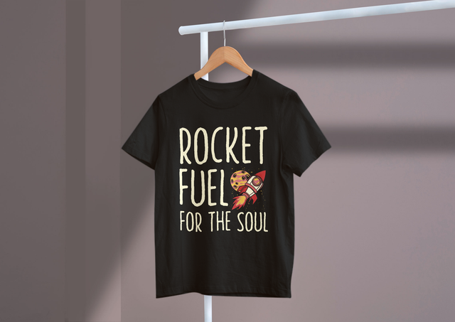 Rocket Fuel For The Soul Space Energy Exploration Passion. Raketentreibstoff für die Seele, Leidenschaft für die Erforschung von Weltraumenergie