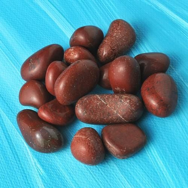 Edelsteine - Roter Jaspis Wassersteine für Reagenzglas 100g