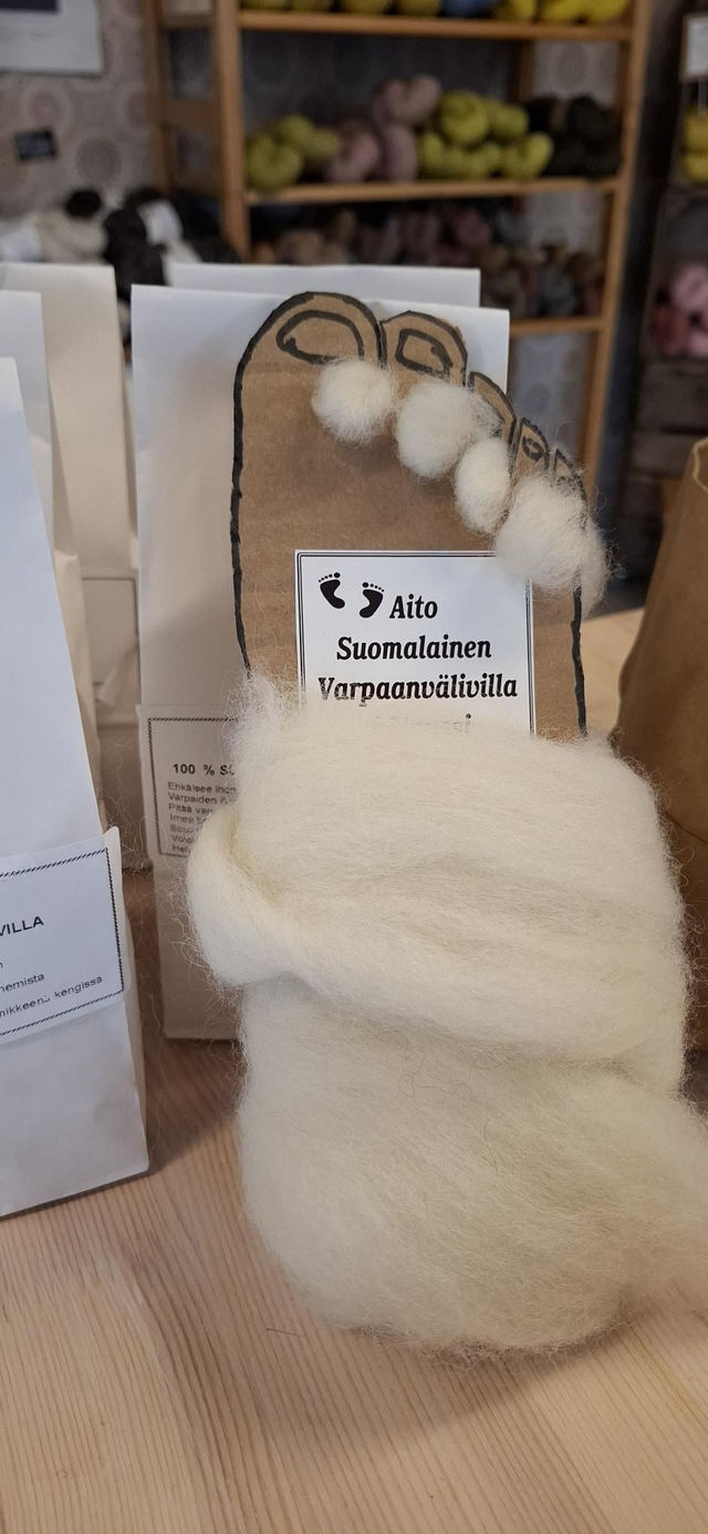 Varpaanvälivilla n.40g