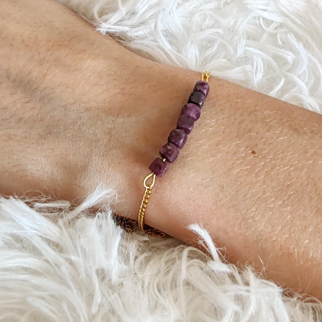 Bracelet Collection élégance Rubis 