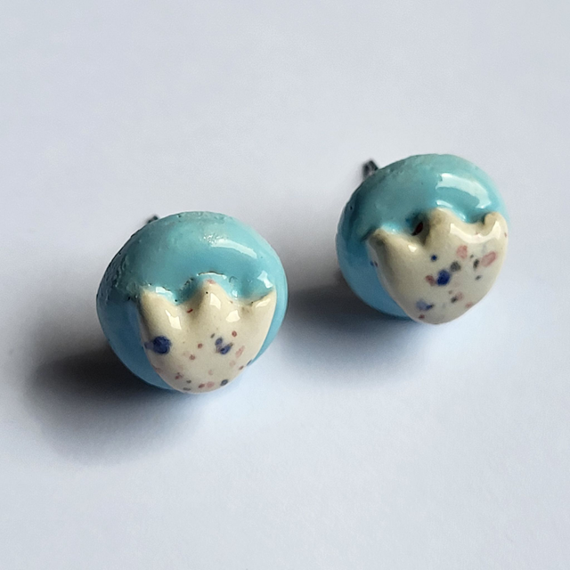 Tulip Stud Earrings - 3 colourways available