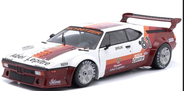 BMW M1 ProCar Monaco W. Brun Wer83 1:18