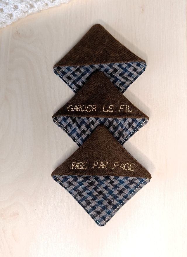 Le marque-pages Atlas - Chocolat chaud