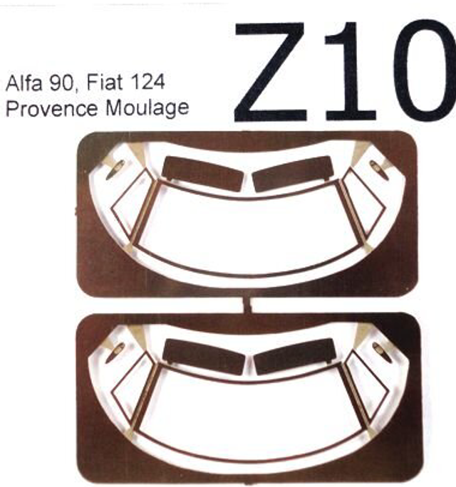 Alfa Romeo Duetto Spider Frontscheiben Rahmen Fotoätzteil Sprint43