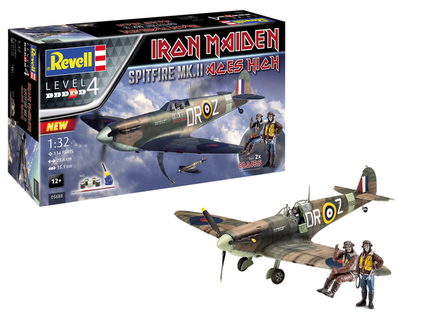Gift Set Spitfire Mk.II "Aces High" Iron Maiden
