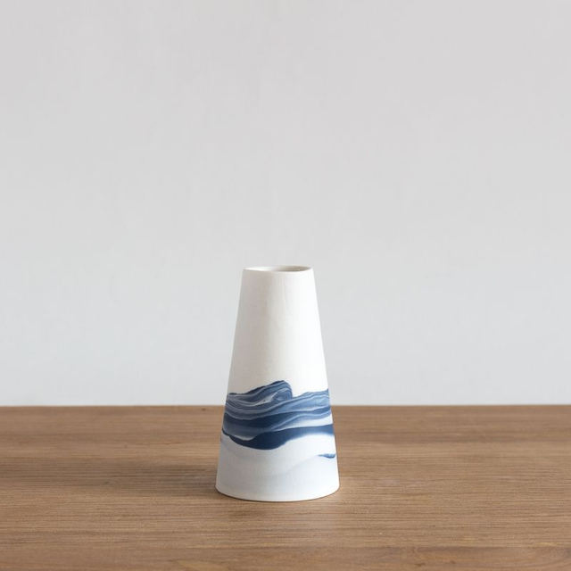 Vase - Mini - Horizons - Bleu nuit