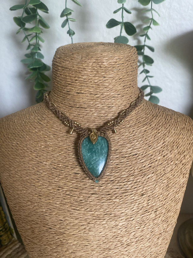 Collier UNIQUE - AMAZONITE