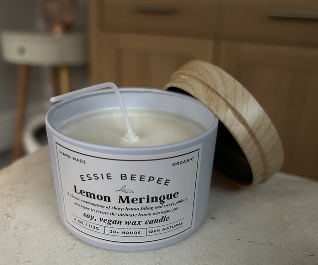Lemon Meringue 8oz Kerasoy Candle