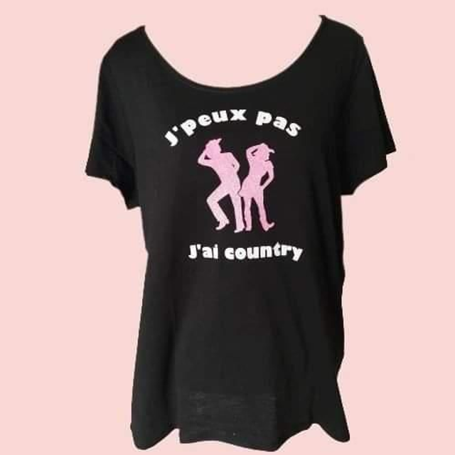 T-shirt &quot;J&#039;peux pas, j&#039;ai...&quot; passion au choix 