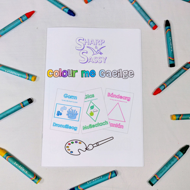 *Cruthanna & Dathanna* Colour Me Gaeilge (Shapes & Colours)