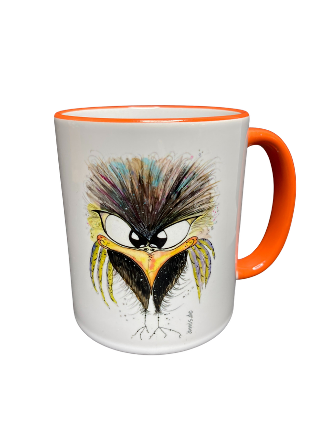 Keramiktasse "Spatz"